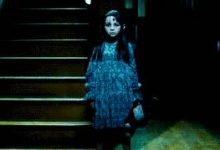 【鬼哭神嚎】恐怖gif 诡异的小女孩瞬间消失！-GIF发源地