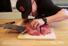 【暴力厨房】国外做菜一直都这么激情么...-GIF发源地